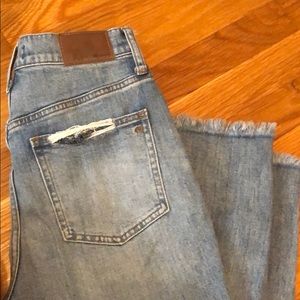 madewell. The perfect vintage Jean. Size 27